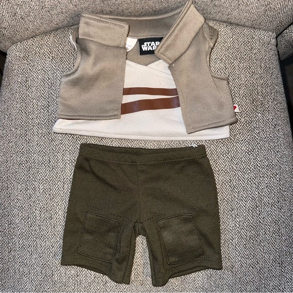 Build-A-Bear Other - Build a Bear Workshop Star Wars Rey Hero Fighter Costume Outfit BABW RARE HTF